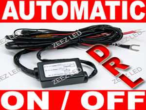 LED Daytime Running Light DRL Relay Harness Automatic On//Off Control Switch Kit
